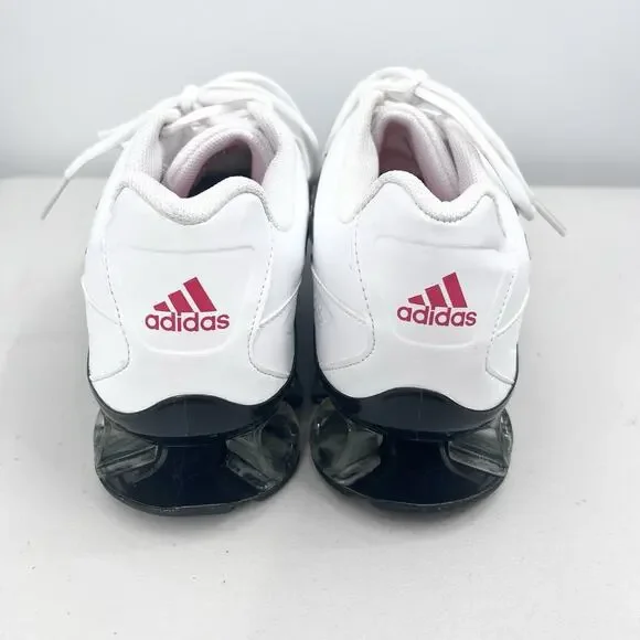 RARE 2013 Adidas RAVA Style Bounce Sneakers White Black D66163